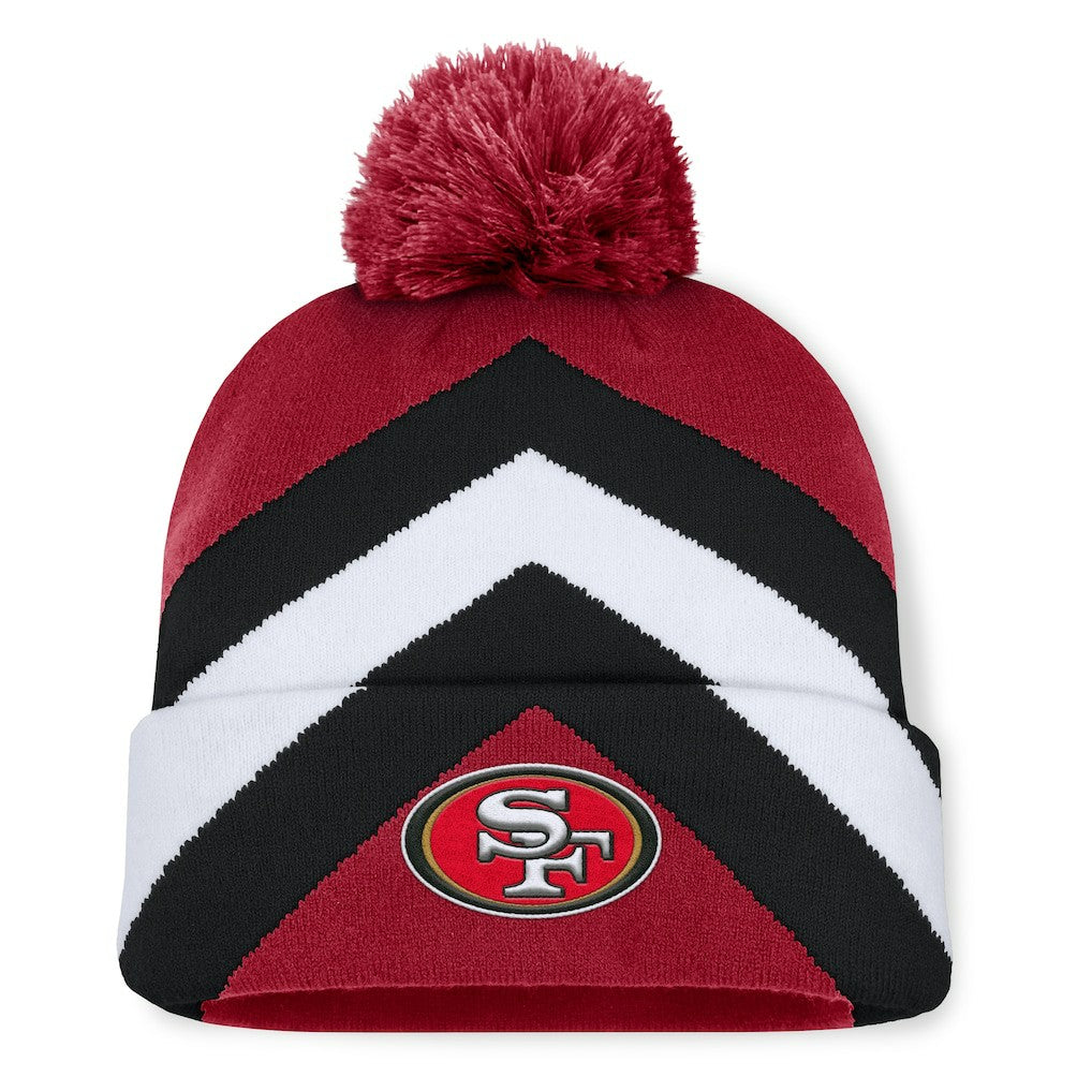 San Francisco 49ers Fanatics Women's Cornerback Cuffed Knit Hat with Pom