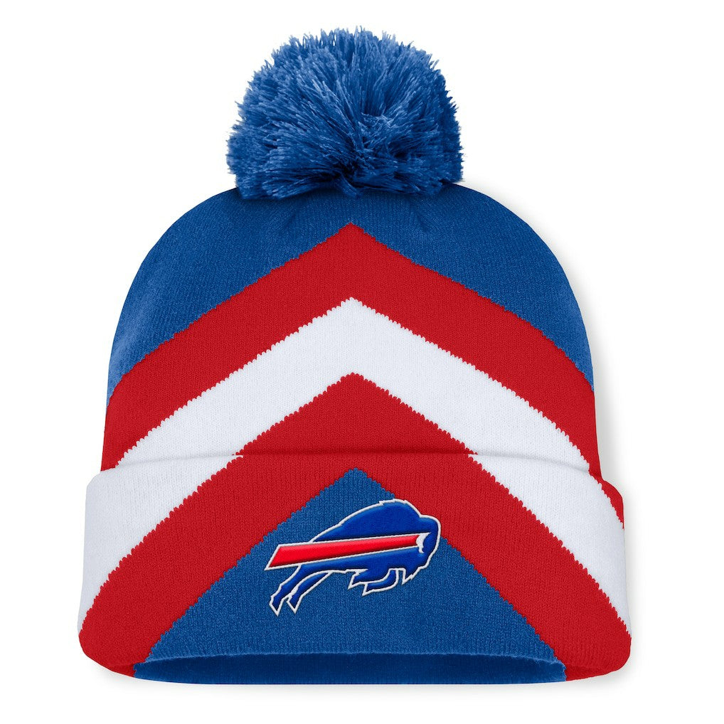 Buffalo Bills Fanatics Women's Cornerback Cuffed Knit Hat with Pom