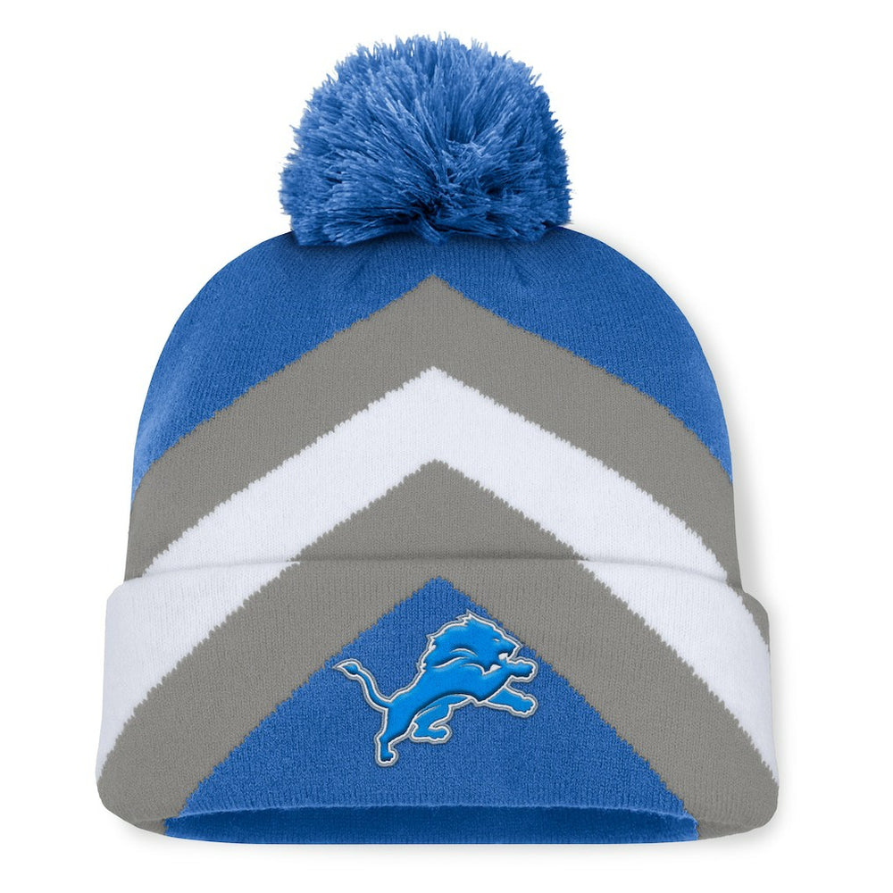 Detroit Lions Fanatics Women's Cornerback Cuffed Knit Hat with Pom