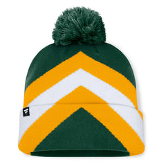 Green Bay Packers Fanatics Women's Cornerback Cuffed Knit Hat with Pom