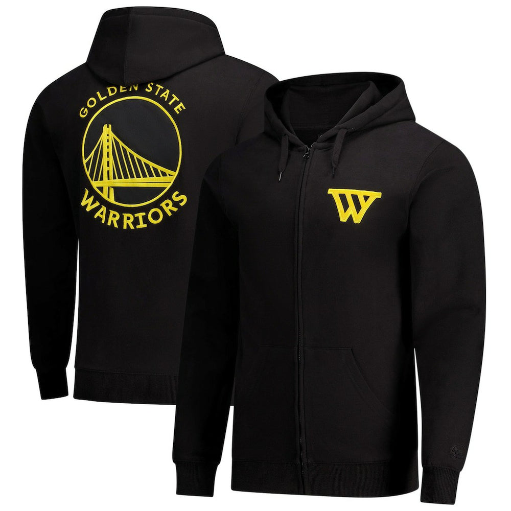 Golden State Warriors FISLL x Benny Gold Unisex Statement Edition Full-Zip Hoodie sale On Sale