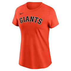 Justin Verlander San Francisco Giants Nike Women's Cooperstown Collection Fuse Name & Number T-Shirt | MLB Outlet