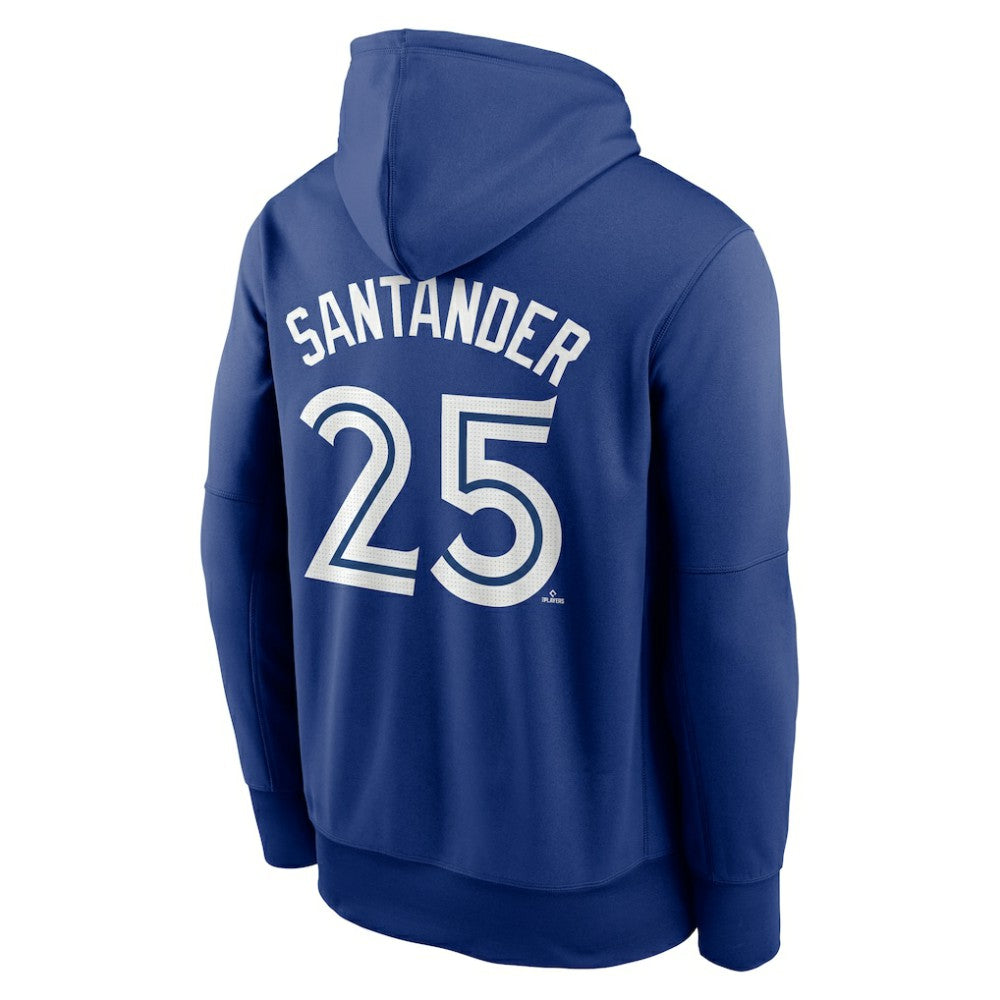 Anthony Santander Toronto Blue Jays Nike Name & Number Performance Pullover Hoodie | MLB Outlet
