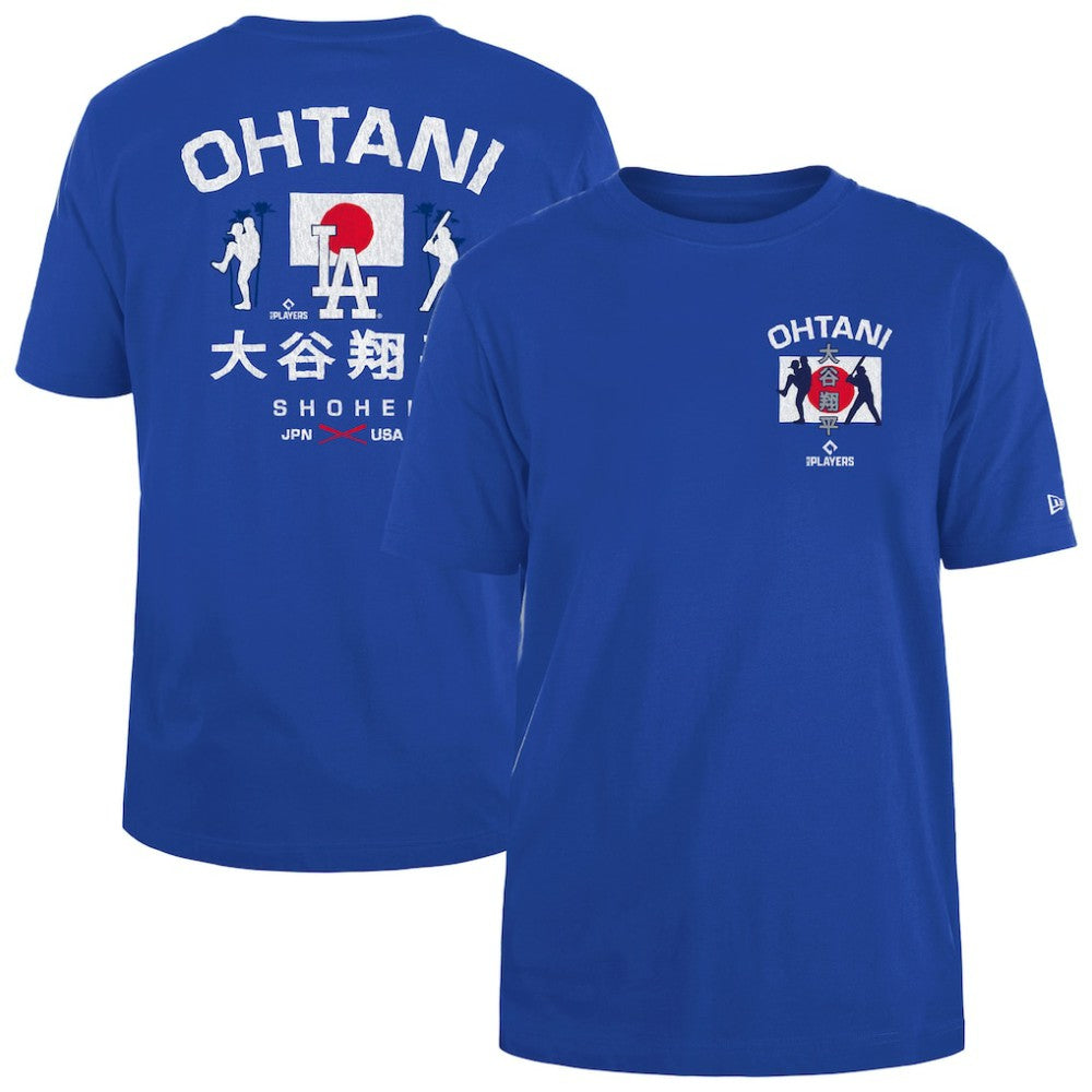 Shohei Ohtani Los Angeles Dodgers New Era Japan Flag T-Shirt | MLB Discount