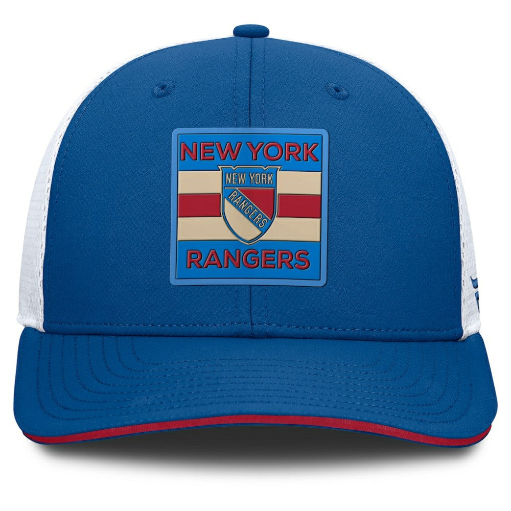 New York Rangers Fanatics Centennial Authentic Pro Structured Trucker Adjustable Hat Sale