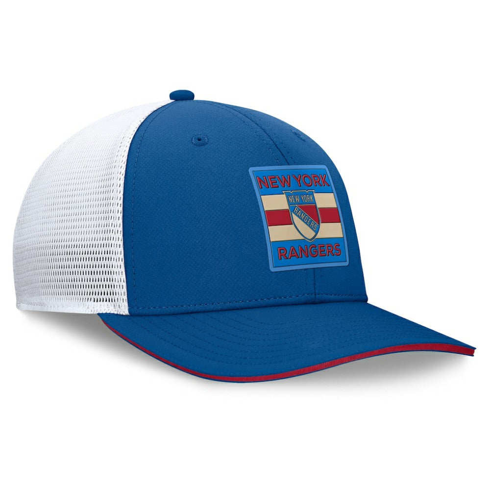 New York Rangers Fanatics Centennial Authentic Pro Structured Trucker Adjustable Hat Sale