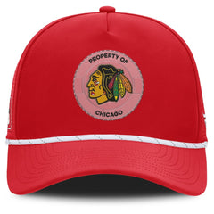 Chicago Blackhawks Fanatics Centennial Pinched Front Adjustable Hat Sale