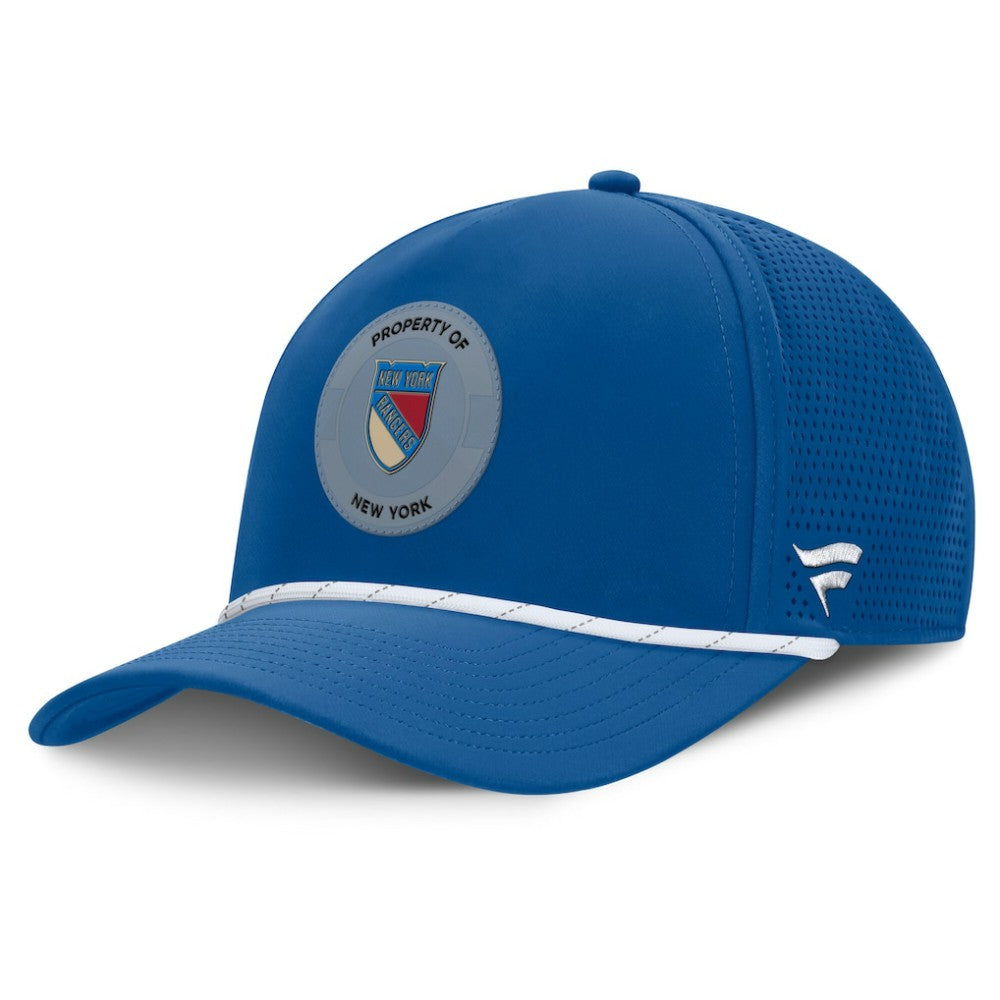 New York Rangers Fanatics Centennial Authentic Pro Pinched Front Adjustable Hat On Sale