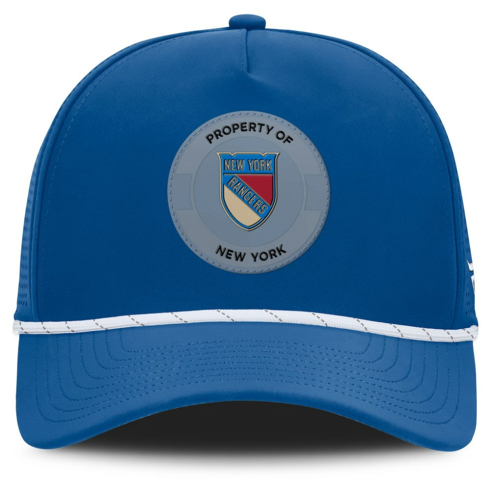 New York Rangers Fanatics Centennial Authentic Pro Pinched Front Adjustable Hat On Sale