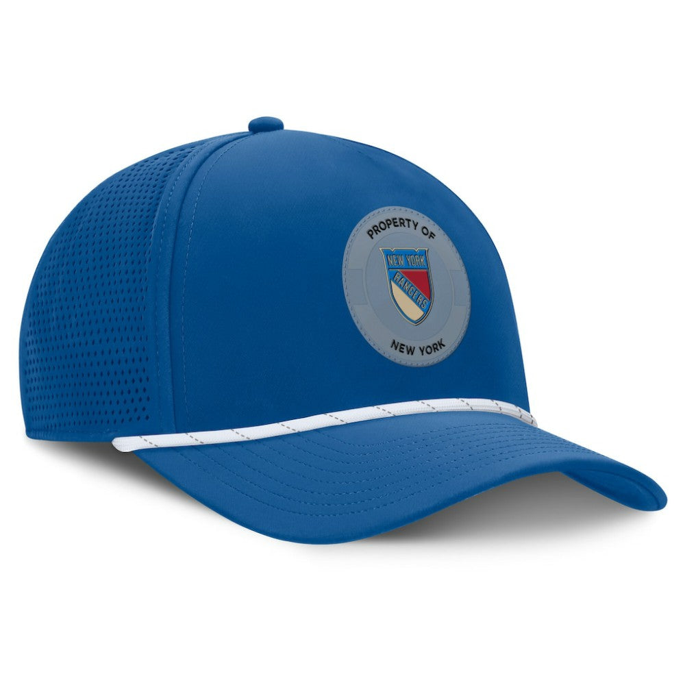 New York Rangers Fanatics Centennial Authentic Pro Pinched Front Adjustable Hat On Sale