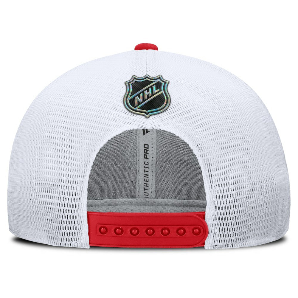Chicago Blackhawks Fanatics Centennial Adjustable Trucker Hat Discount