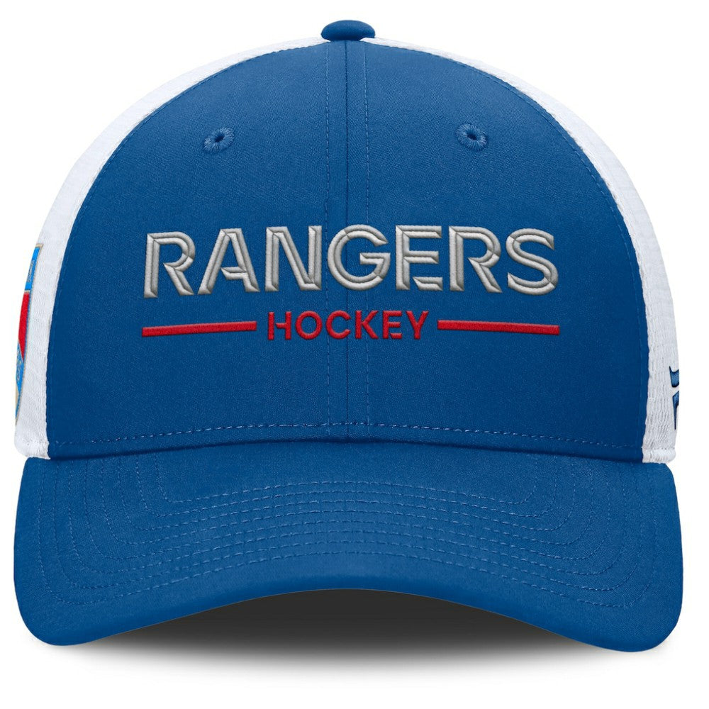New York Rangers Fanatics Centennial Authentic Pro Structured Trucker Adjustable Hat Outlet