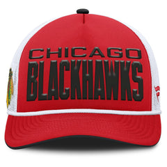 Chicago Blackhawks Fanatics Centennial Foam Front Adjustable Trucker Hat Discount