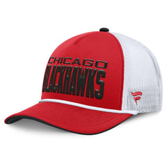Chicago Blackhawks Fanatics Centennial Foam Front Adjustable Trucker Hat Discount