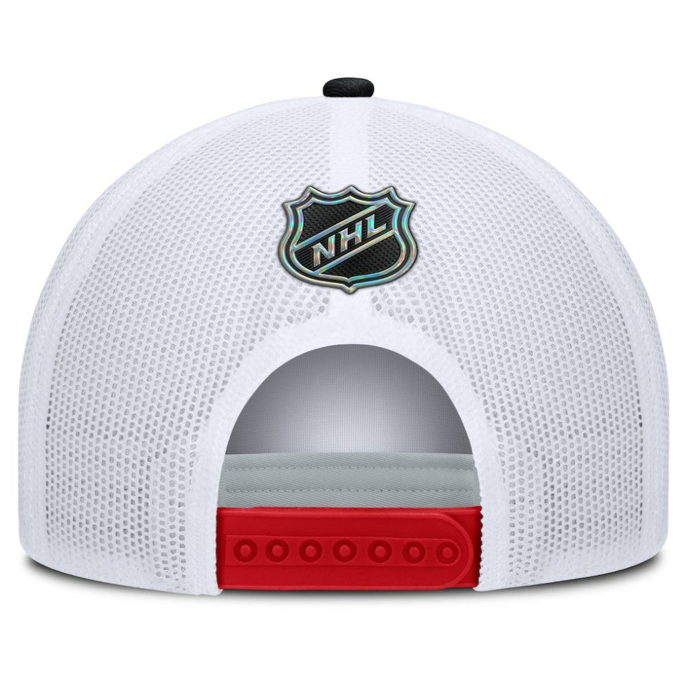 Chicago Blackhawks Fanatics Centennial Foam Front Adjustable Trucker Hat Discount
