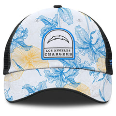 Los Angeles Chargers Fanatics Tropical Adjustable Trucker Hat