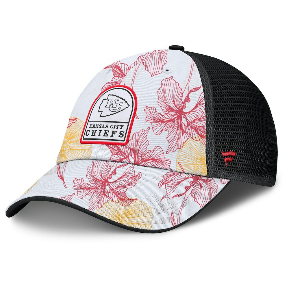 Kansas City Chiefs Fanatics Tropical Adjustable Trucker Hat