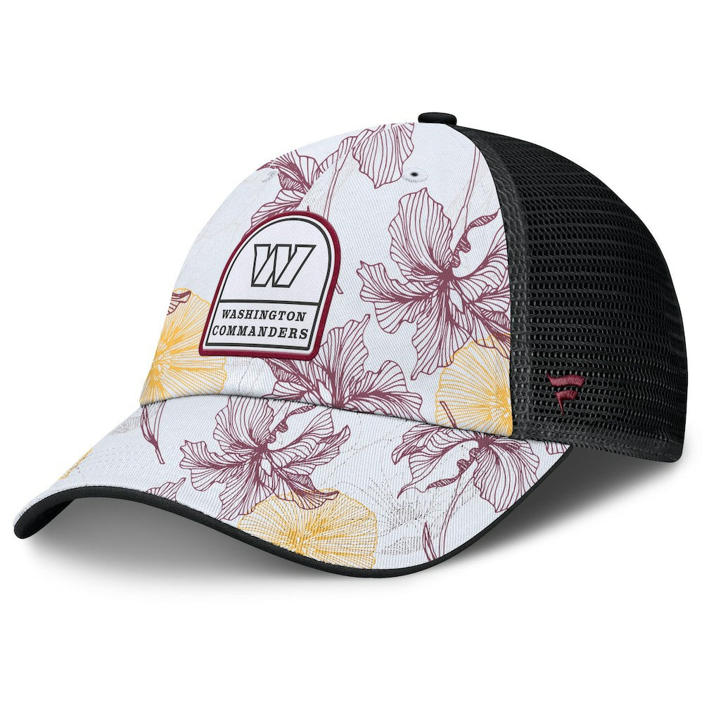Washington Commanders Fanatics Tropical Adjustable Trucker Hat