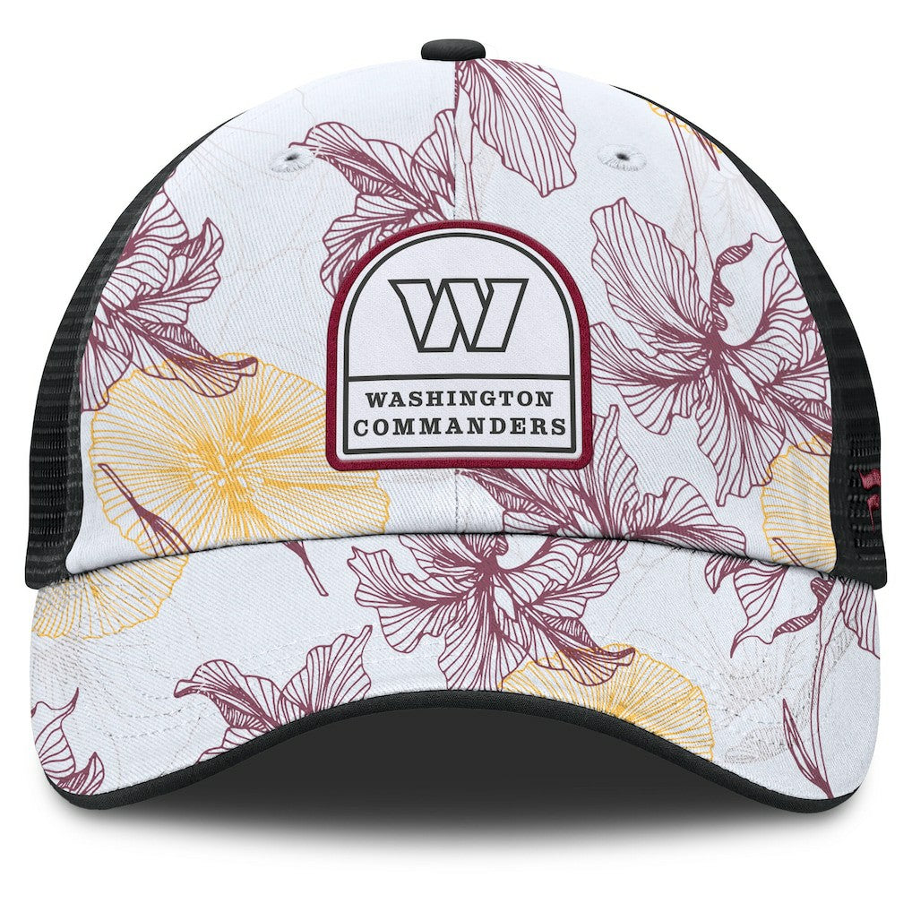 Washington Commanders Fanatics Tropical Adjustable Trucker Hat