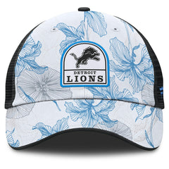 Detroit Lions Fanatics Tropical Adjustable Trucker Hat