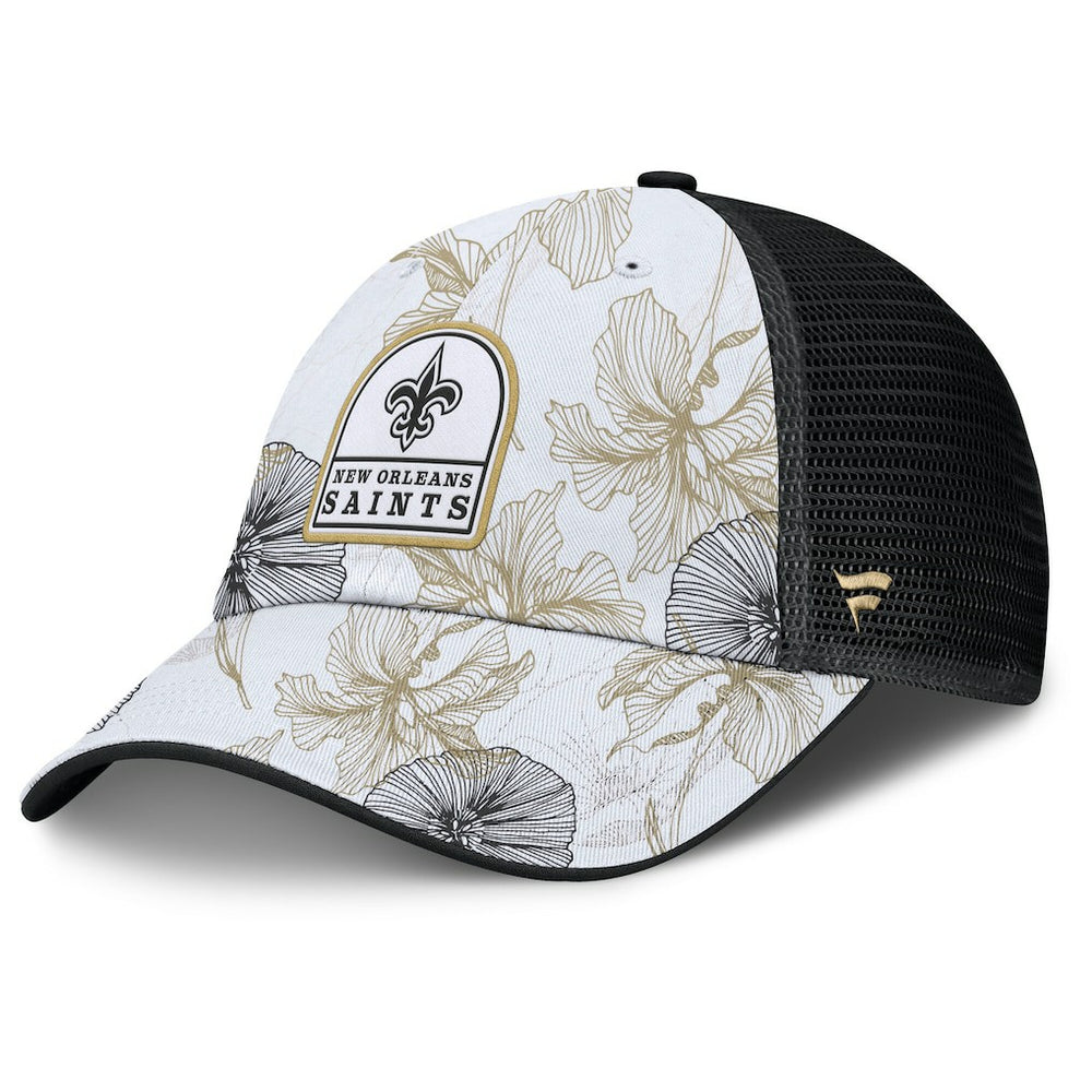 New Orleans Saints Fanatics Tropical Adjustable Trucker Hat