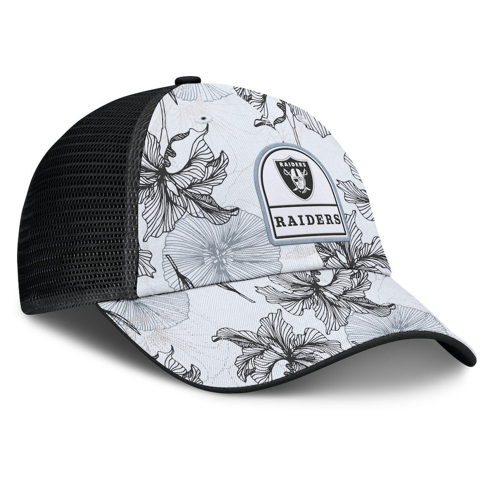 Las Vegas Raiders Fanatics Tropical Adjustable Trucker Hat