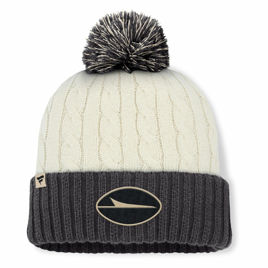 New York Jets Fanatics Women's Coaxial Cuffed Knit Hat with Pom