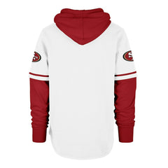 San Francisco 49ers 47 brand '47 Trifecta Shortstop Pullover Hoodie