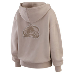 Colorado Avalanche WEAR by Erin Andrews Women's Washed Pullover Crewdie For Sale