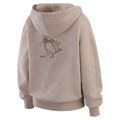 Pittsburgh Penguins WEAR by Erin Andrews Women's Washed Pullover Crewdie Discount