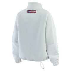 Colorado Avalanche WEAR by Erin Andrews Women's Polar Fleece Quarter-Zip Jacket Sale