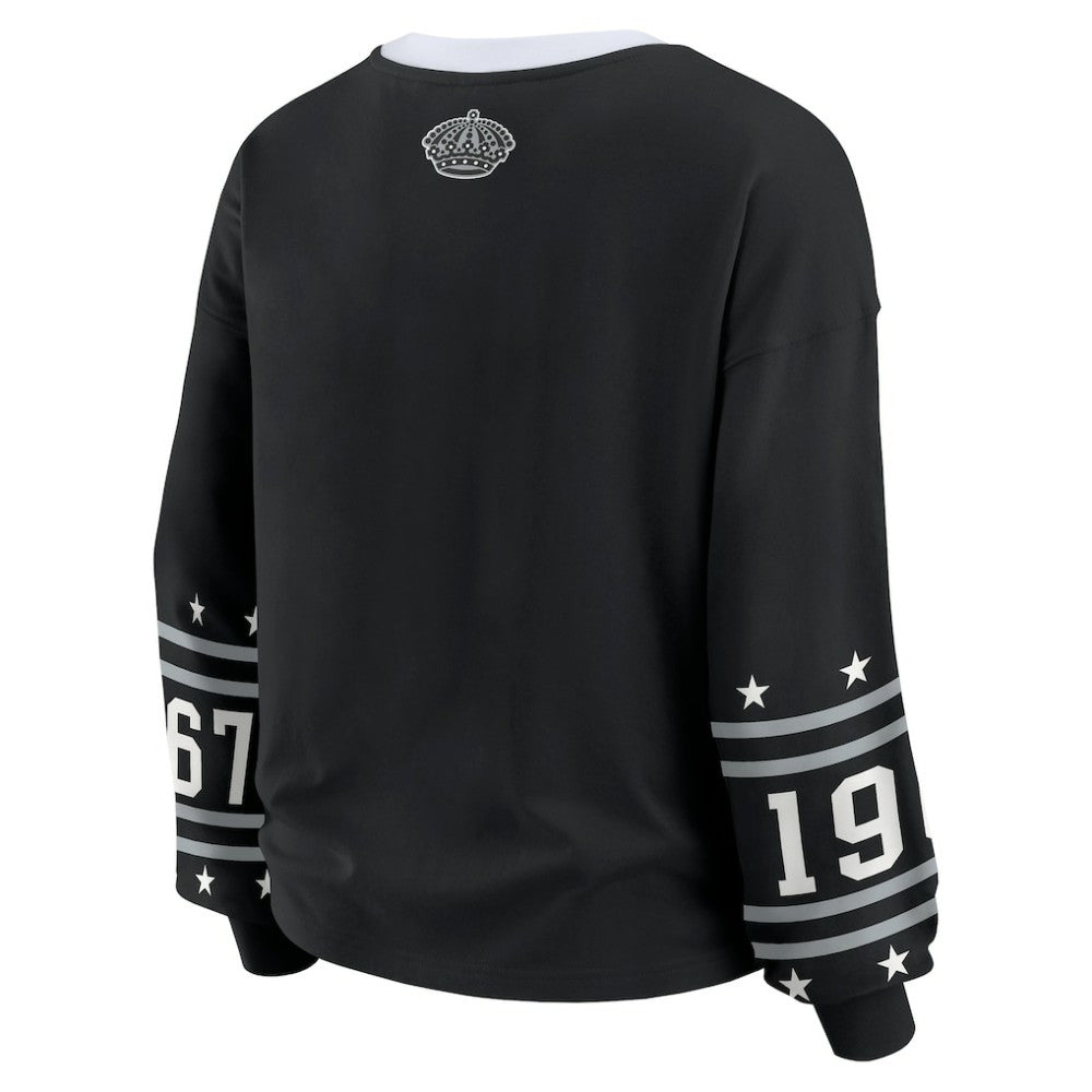 Los Angeles Kings WEAR by Erin Andrews Women's Long-Sleeve Sport T-Shirt Online