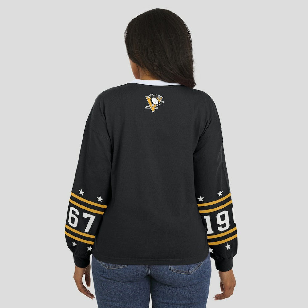 Pittsburgh Penguins WEAR by Erin Andrews Women's Long-Sleeve Sport T-Shirt Online