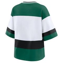 Minnesota Wild WEAR by Erin Andrews Women's Jersey Style Tee On Sale