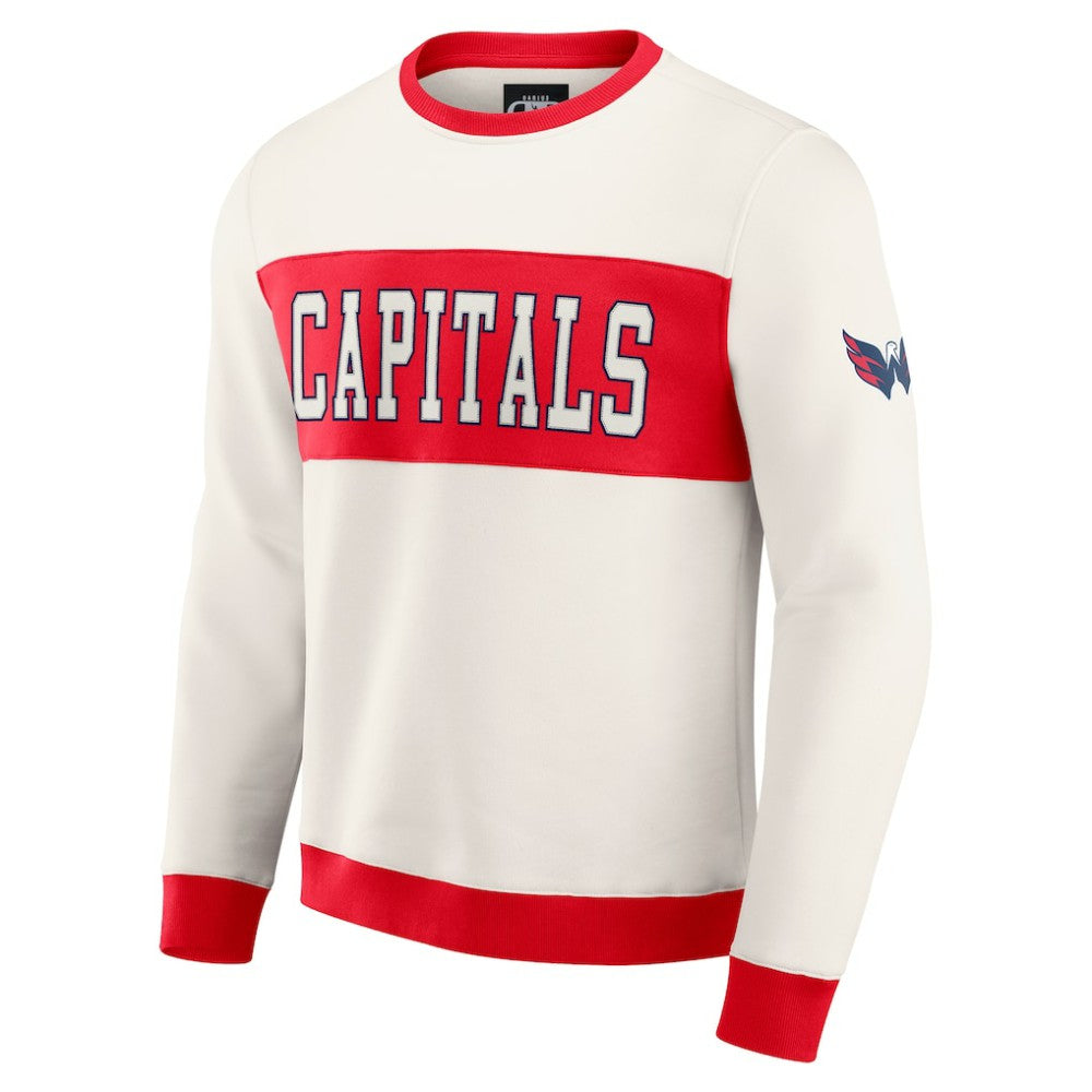 Washington Capitals Darius Rucker Collection by Fanatics Colorblock Pullover Sweatshirt Online