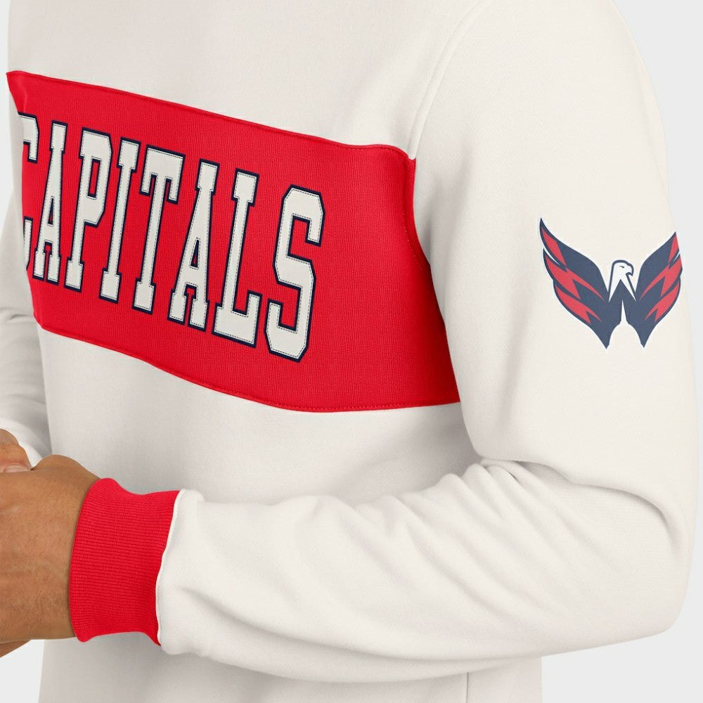 Washington Capitals Darius Rucker Collection by Fanatics Colorblock Pullover Sweatshirt Online