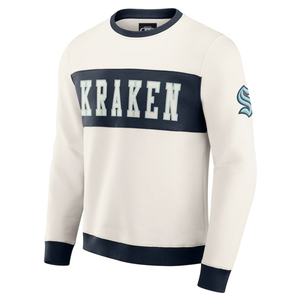 Seattle Kraken Darius Rucker Collection by Fanatics Colorblock Pullover Sweatshirt Sale