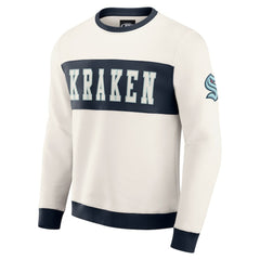 Seattle Kraken Darius Rucker Collection by Fanatics Colorblock Pullover Sweatshirt Sale