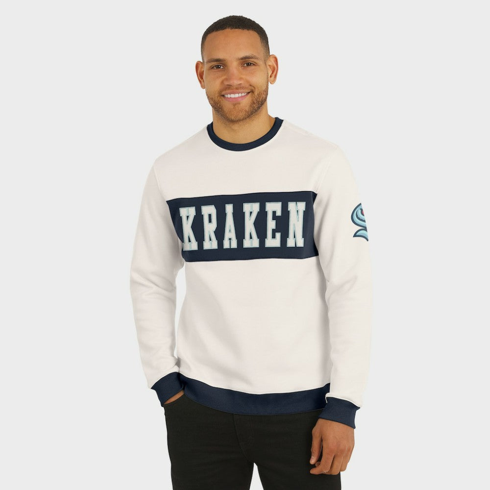 Seattle Kraken Darius Rucker Collection by Fanatics Colorblock Pullover Sweatshirt Sale