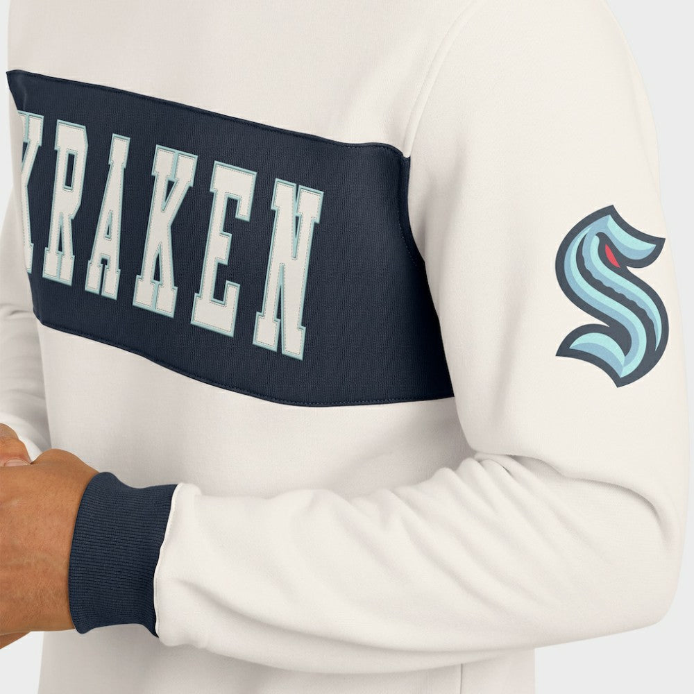Seattle Kraken Darius Rucker Collection by Fanatics Colorblock Pullover Sweatshirt Sale