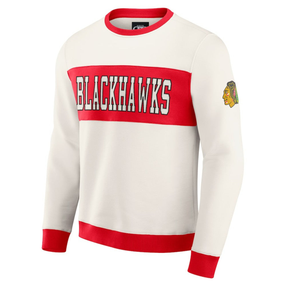 Chicago Blackhawks Darius Rucker Collection by Fanatics Colorblock Pullover Sweatshirt Online
