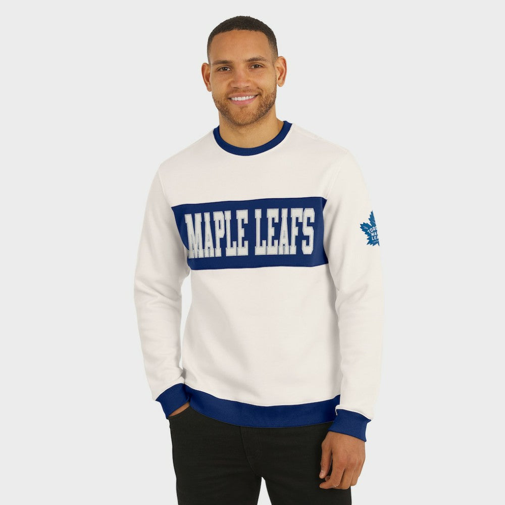 Toronto Maple Leafs Darius Rucker Collection by Fanatics Colorblock Pullover Sweatshirt Outlet