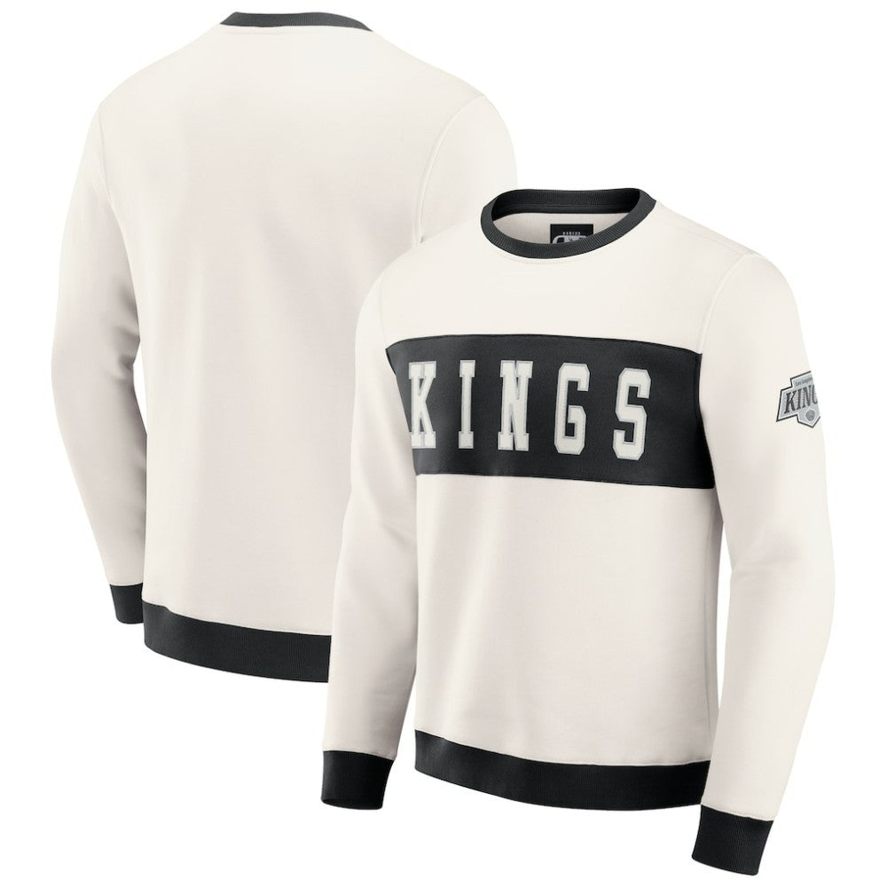 Los Angeles Kings Darius Rucker Collection by Fanatics Colorblock Pullover Sweatshirt For Sale
