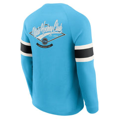 Utah Hockey Club Darius Rucker Collection by Fanatics Waffle-Knit Raglan Long Sleeve Henley T-Shirt For Sale