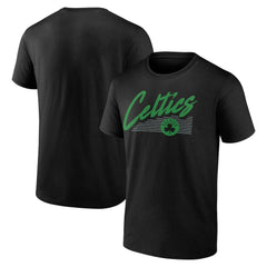 Boston Celtics Color Block Slant T-Shirt New