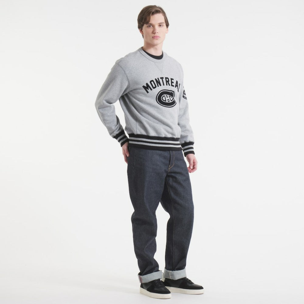Montreal Canadiens Todd Snyder by Fanatics Relaxed Canadian Fleece Crew Outlet