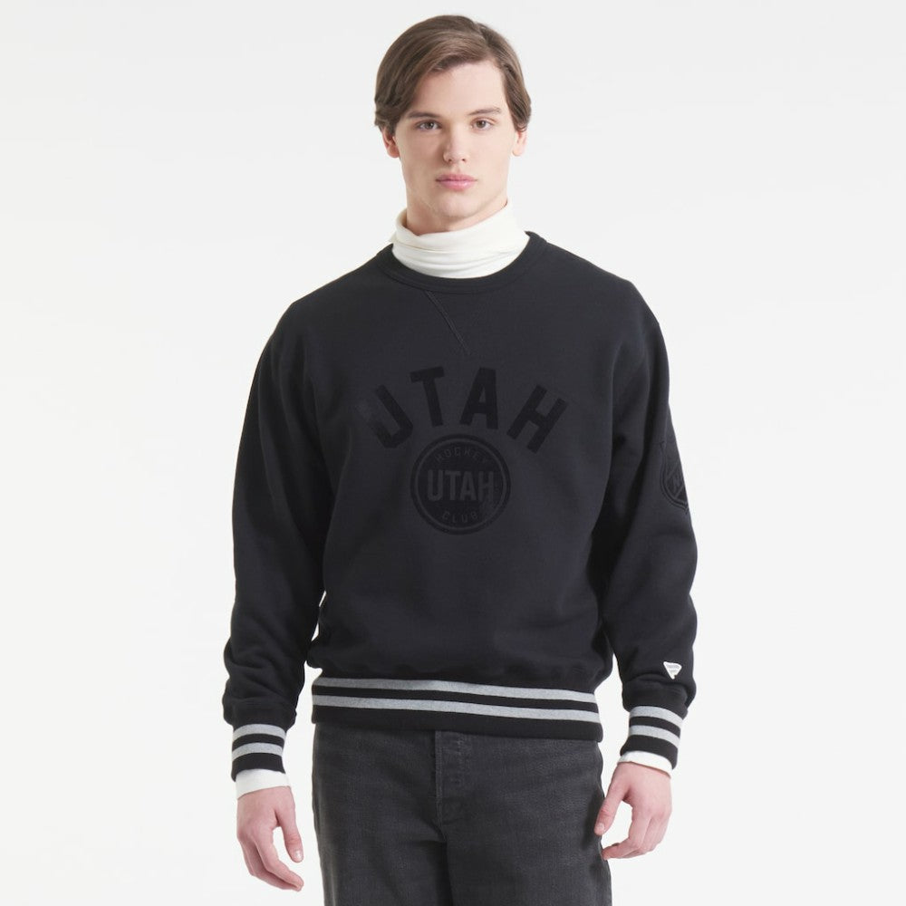 Utah Mammoth Todd Snyder by Fanatics Relaxed Canadian Fleece Crew Online