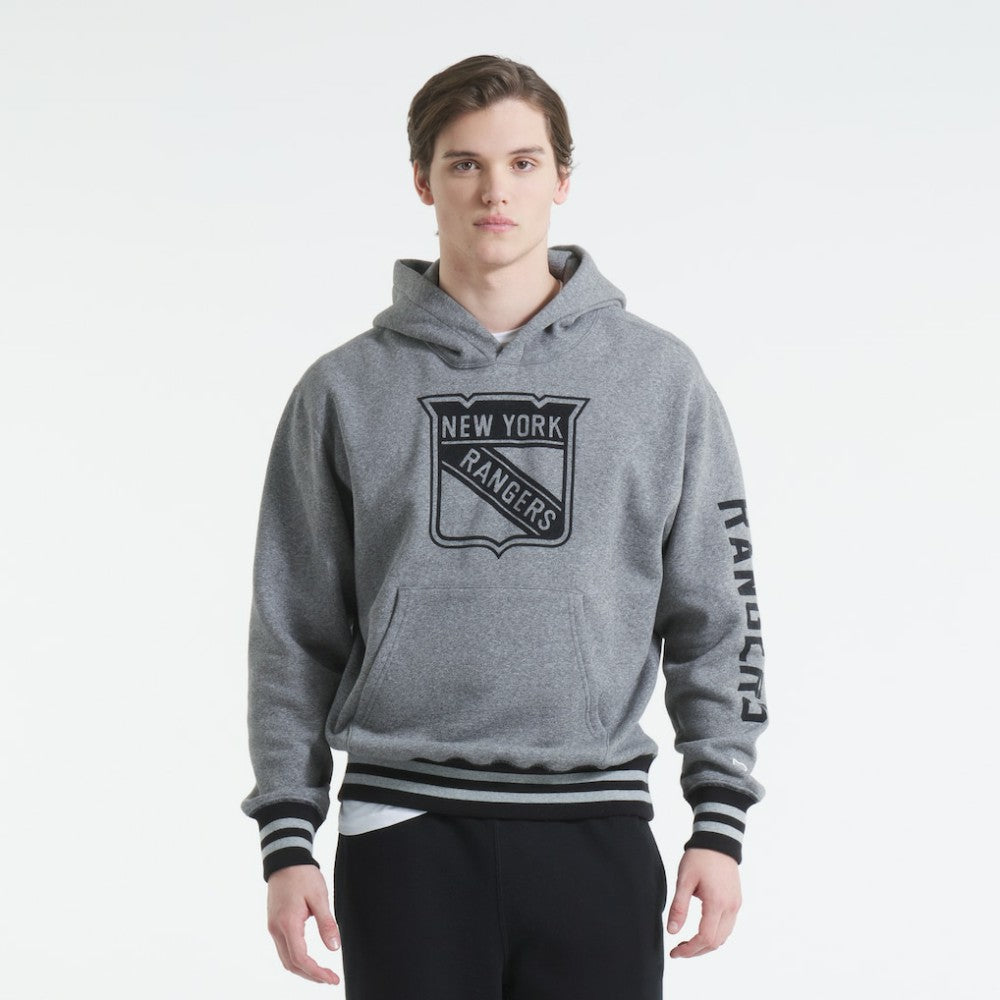 New York Rangers Todd Snyder by Fanatics Relaxed Canadian Fleece Hoodie For Sale