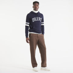 Edmonton Oilers Todd Snyder by Fanatics Cashmere Hooded Sweater Online
