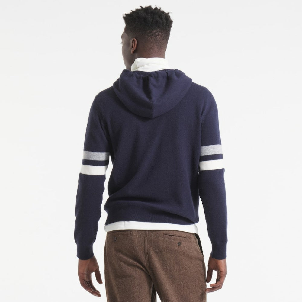 Edmonton Oilers Todd Snyder by Fanatics Cashmere Hooded Sweater Online